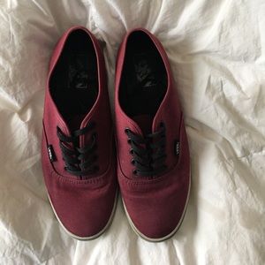 Maroon Authentic Lo Pro Vans